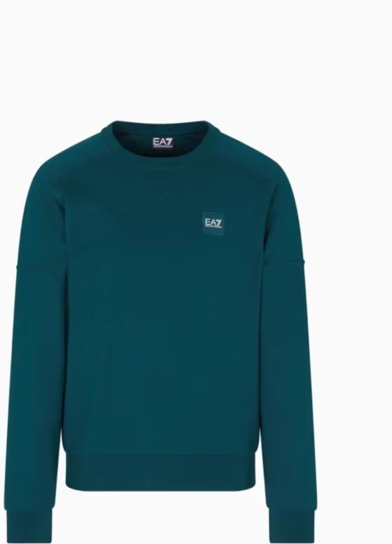 EA7 - 7M000902_AF13512 - Sweatshirt - Groen - Casual - Katoen
