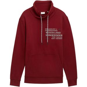 TOM TAILOR - 13721 - Sweatshirt - Bordeauxrood - Regular Fit