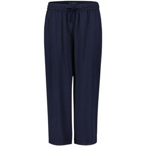 Betty Barclay - Broek - Donkerblauw - 3/4 Lengte - High Waist