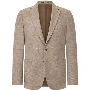 Boggi Milano, Heren, Jassen, Beige, Maat: S Jersey,