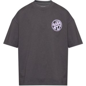 AllSaints, Heren, Tops, Grijs, Maat: XS Katoen,