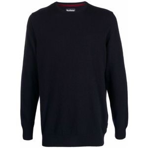 Barbour, Heren, Truien, Blauw, Maat: M Wol,