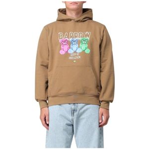 Barrow, Heren, Sweatshirts & Hoodies, Bruin, Maat: M Katoen,