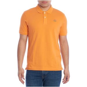 La Martina - YMP002-PK001 - Heren Poloshirt - Korte Mouwen - Slim Fit