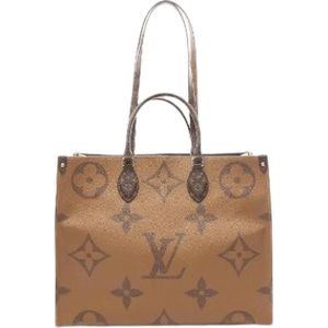 Louis Vuitton Vintage, Dames, Pre-owned, Bruin, Maat: ONE Size