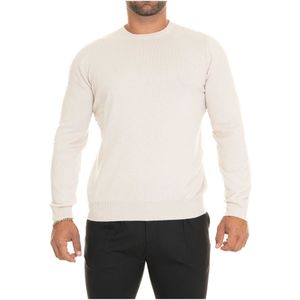 Gran Sasso, Heren, Truien, Beige, Maat: 3XL Wol,