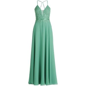 vera mont, Dames, Jurken, Groen, Maat: M Leer,