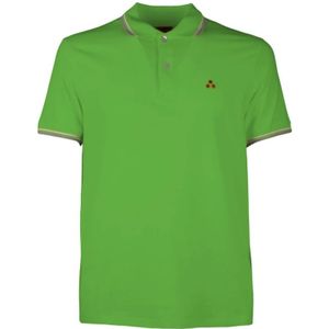 Peuterey, Heren, Tops, Groen, Maat: S Katoen,