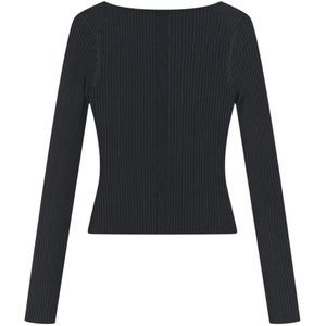 Aeron, Dames, Truien, Zwart, Maat: XS