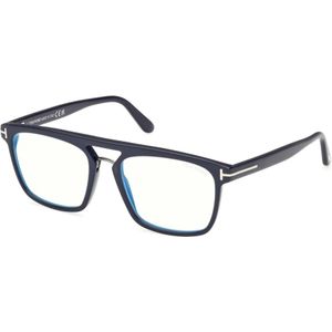 Tom Ford - Ft 5942-B - Bril - Blauw - Acetaat - Blauw Licht Blokkerend
