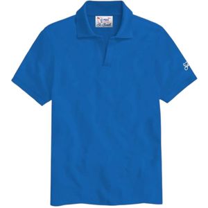 MC2 Saint Barth, Heren, Tops, Blauw, Maat: 2XL