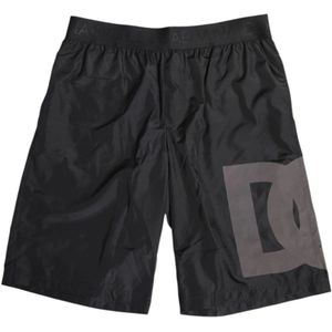 Dolce & Gabbana, Heren, Badkleding, Zwart, Maat: M Nylon,