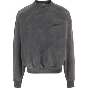 Cultura, Heren, Sweatshirts & Hoodies, Grijs, Maat: L Katoen,