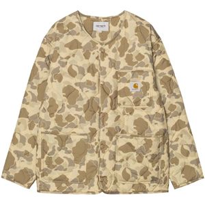 Carhartt Wip, Heren, Jassen, Beige, Maat: M Poliester,