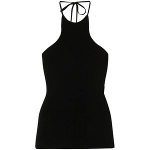 Isabel Marant, Dames, Tops, Zwart, Maat: 2XS