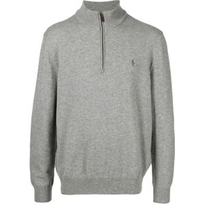 Ralph Lauren, Heren, Truien, Grijs, Maat: L Wol,