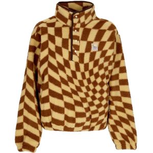 Obey, Dames, Sweatshirts & Hoodies, Bruin, Maat: XS Fleece,