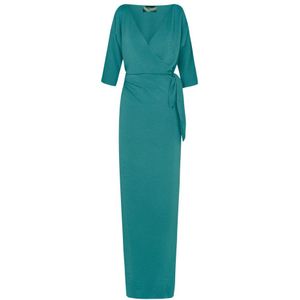 Cortana, Dames, Jurken, Groen, Maat: 2XS Zijde,