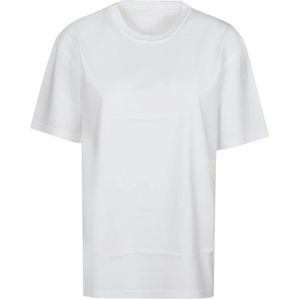 T by Alexander Wang, Dames, Tops, Wit, Maat: S Katoen,