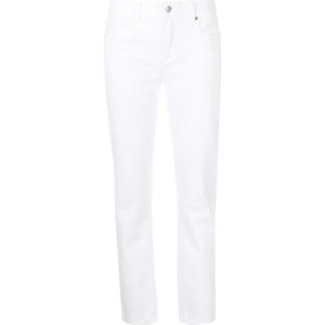 Paige, Dames, Jeans, Wit, Maat: W24 Katoen,