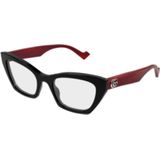 Gucci - Optical Frame - Rood - Unisex - 52 mm Lensbreedte