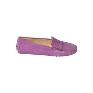 Tod's Loafers , Purple , Dames , Maat: 37 EU