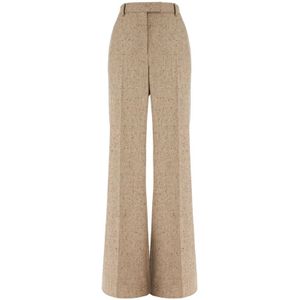 Valentino Garavani, Dames, Broeken, Beige, Maat: M