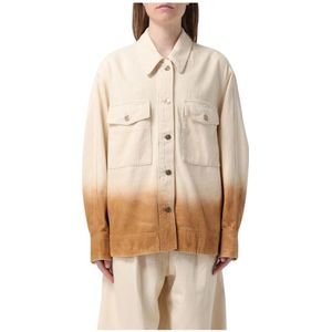 Alanui, Dames, Jassen, Veelkleurig, Maat: M Denim,