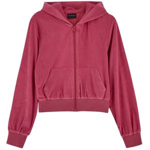 Balenciaga, Dames, Sweatshirts & Hoodies, Roze, Maat: S Katoen,