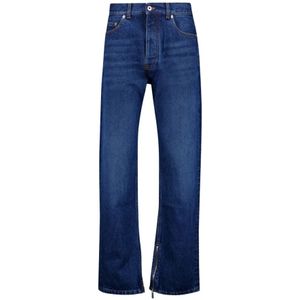 Off White, Heren, Jeans, Blauw, Maat: W33 Denim,