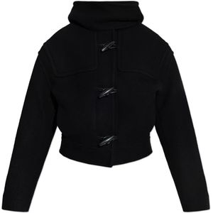 Jacquemus, Dames, Jassen, Zwart, Maat: S Wol,