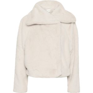 InWear, Dames, Jassen, Beige, Maat: S Poliester,