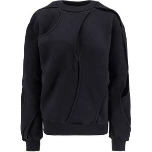 Axel Arigato, Dames, Sweatshirts & Hoodies, Zwart, Maat: S Katoen,