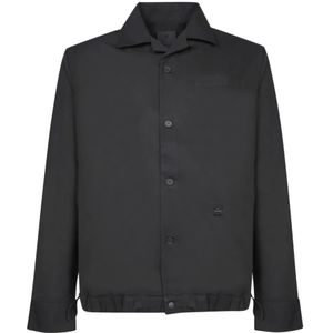 Givenchy, Heren, Jassen, Zwart, Maat: S Katoen,