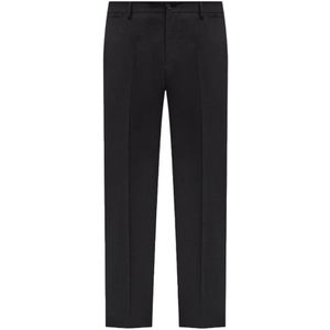 Dolce & Gabbana, Heren, Broeken, Zwart, Maat: S