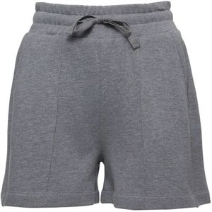 Wakakuu Icons, Dames, Korte broeken, Grijs, Maat: XS Katoen,