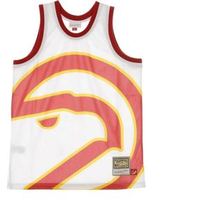 Mitchell & Ness, Heren, Tops, Wit, Maat: M Jersey,