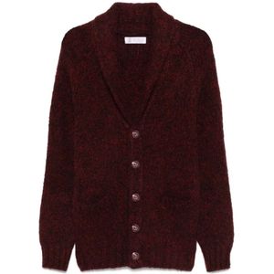 Brunello Cucinelli, Heren, Truien, Rood, Maat: L