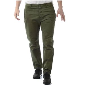Daniele Alessandrini, Heren, Broeken, Groen, Maat: W28 Katoen,