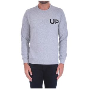 Dondup, Heren, Sweatshirts & Hoodies, Grijs, Maat: XL