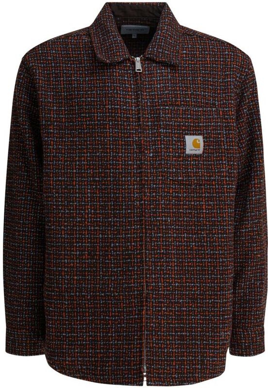 Carhartt Wip, Heren, Jassen, Bruin, Maat: M Poliester,