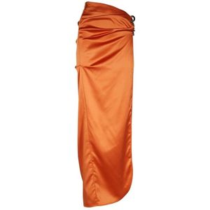 Gcds, Dames, Rokken, Oranje, Maat: M Zijde,