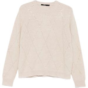 Seventy, Dames, Truien, Beige, Maat: L Wol,