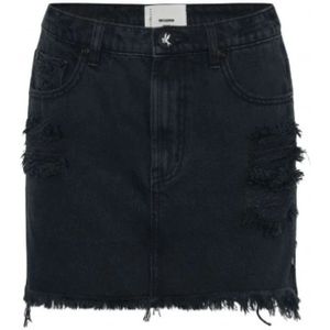 One Teaspoon, Dames, Rokken, Zwart, Maat: W29 Denim,