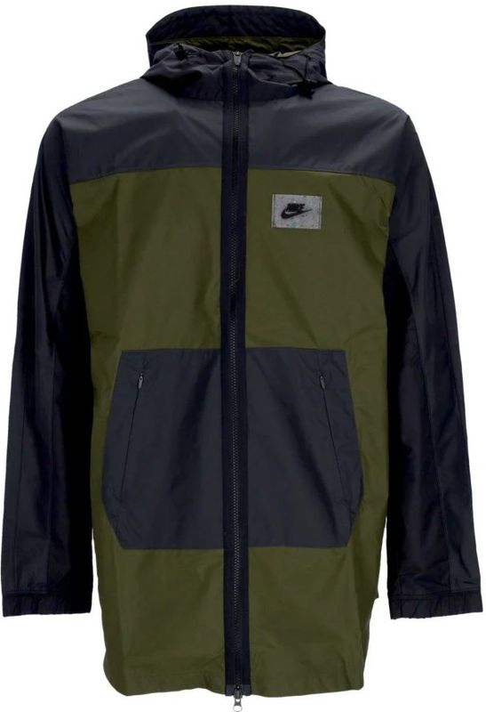 Nike - Convertible Windbreaker Jack - Groen - Heren - 100% Polyester