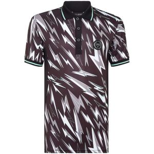 Plein Sport, Heren, Tops, Zwart, Maat: XS