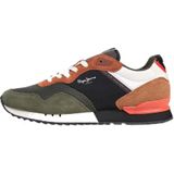 Pepe Jeans - London Grade - Sneakers - Low - Zwart - Suède/Polyamide/Polyester