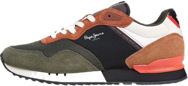 Pepe Jeans - London Grade - Sneakers - Low - Zwart - Suède/Polyamide/Polyester