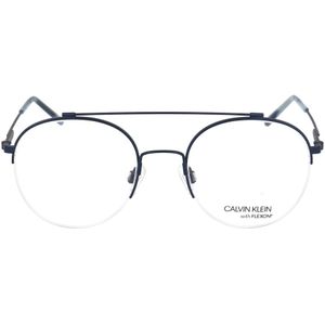 Calvin Klein, Heren, Accessoires, Blauw, Maat: 50 MM Satijn,