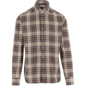 Alessandro Gherardi, Heren, Overhemden, Veelkleurig, Maat: L Katoen,